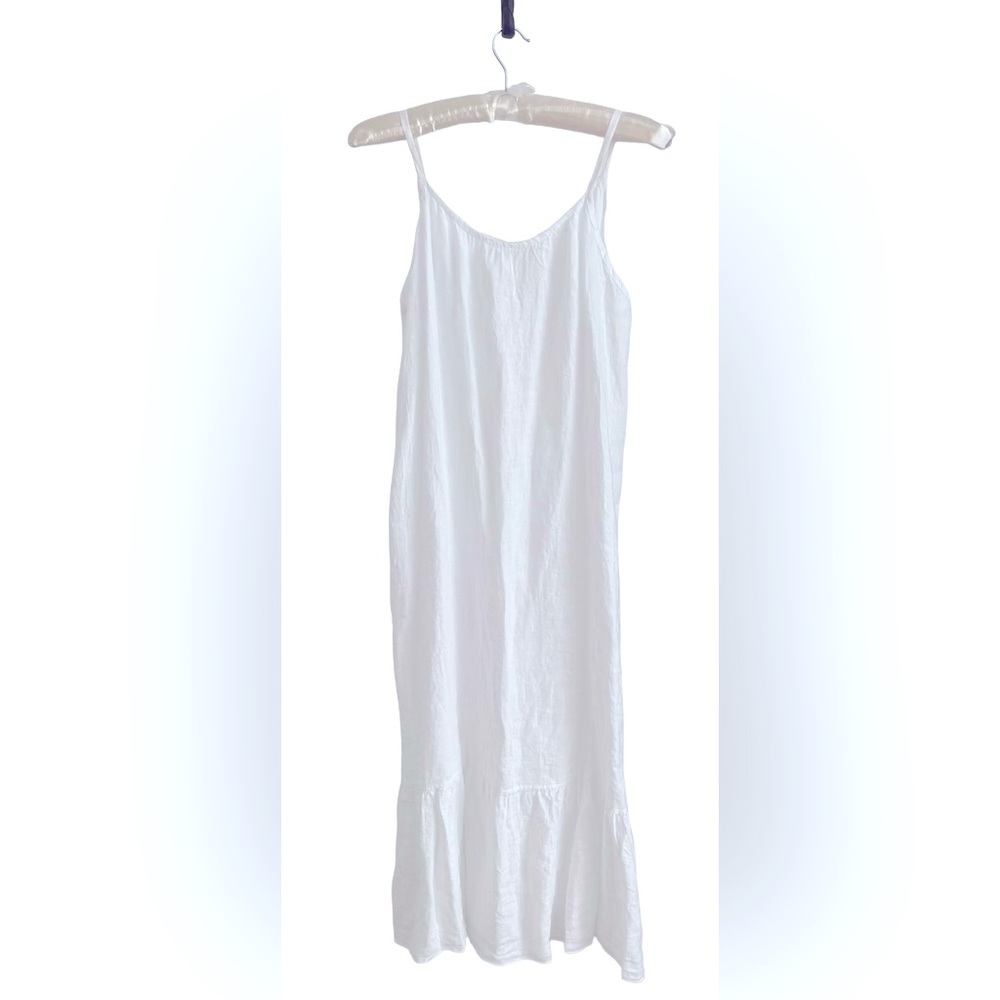 Womens Linen Maxi Dress